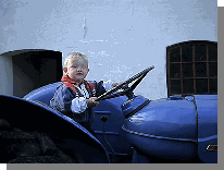 Se morpar - mig k�rer DOOOR traktor